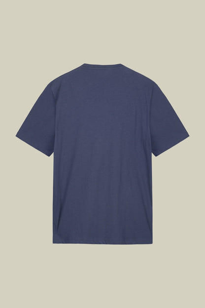 Men's crew neck short sleeve organic cotton T-shirt