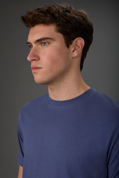 Men's crew neck short sleeve organic cotton T-shirt