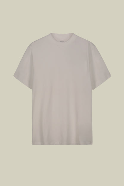 Men's short-sleeved jersey T-shirt with collar 100% cotton