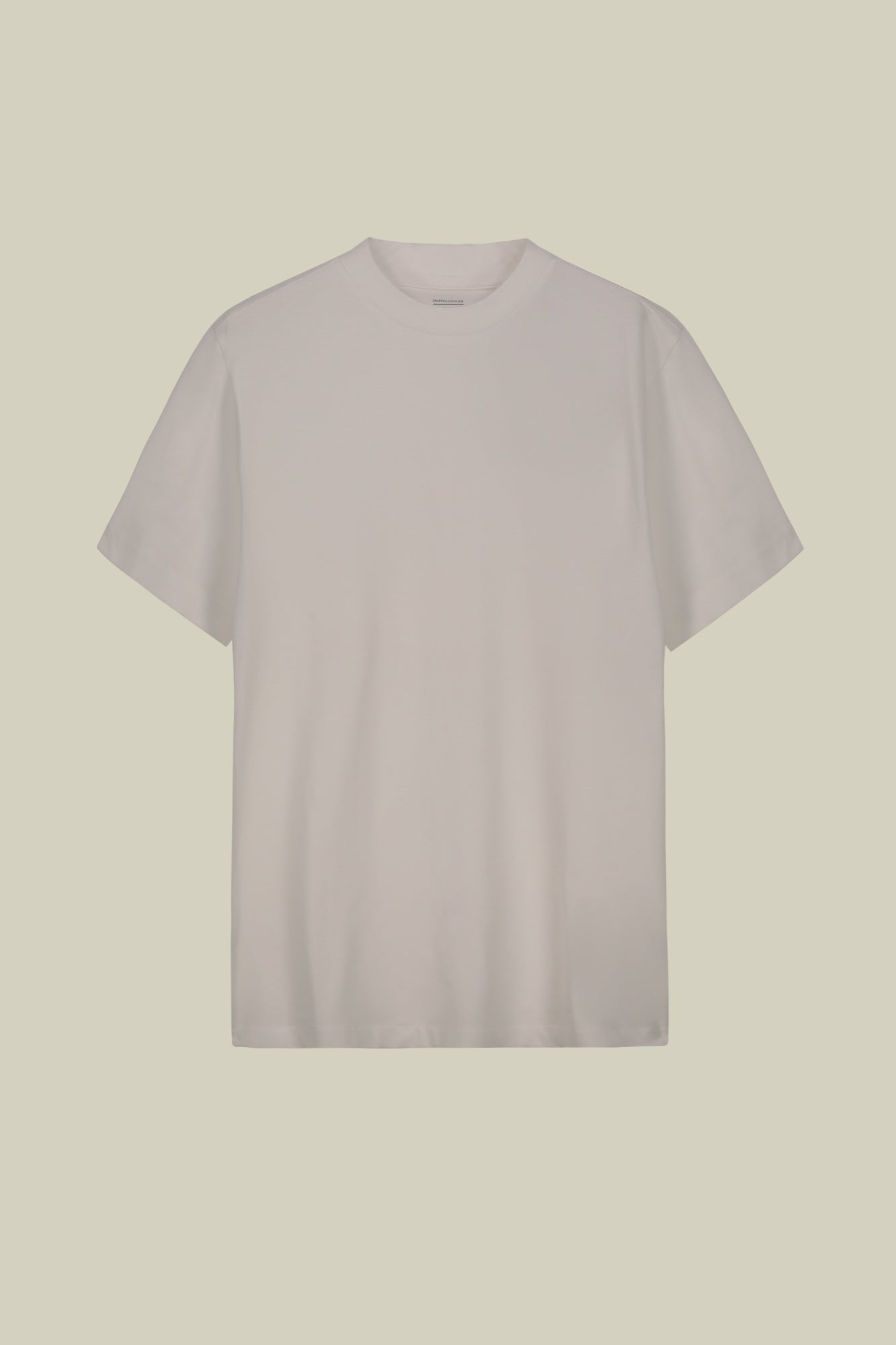 Men's short-sleeved jersey T-shirt with collar 100% cotton