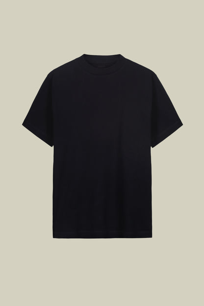 Men's short-sleeved jersey T-shirt with collar 100% cotton