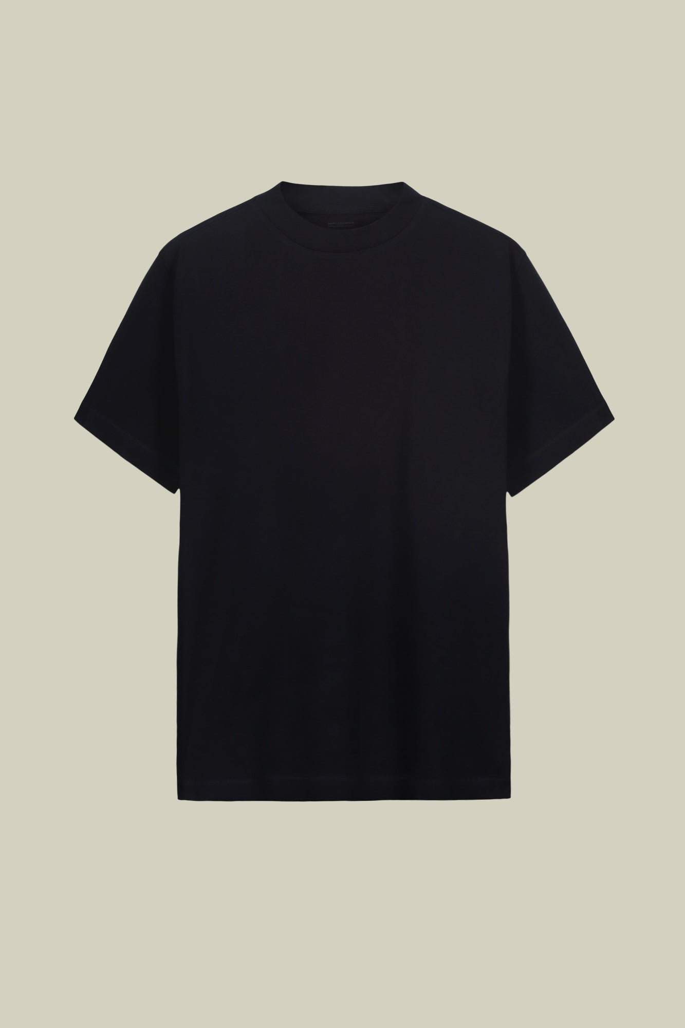 Men's short-sleeved jersey T-shirt with collar 100% cotton