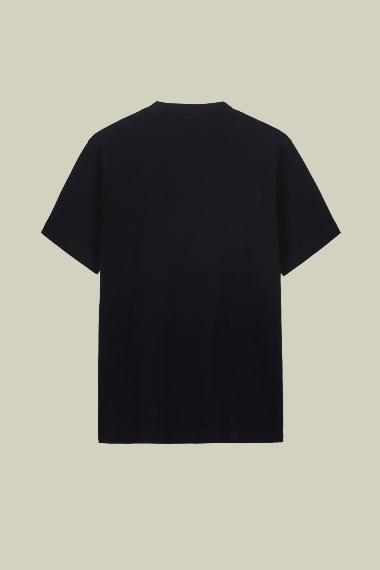 Men's short-sleeved jersey T-shirt with collar 100% cotton