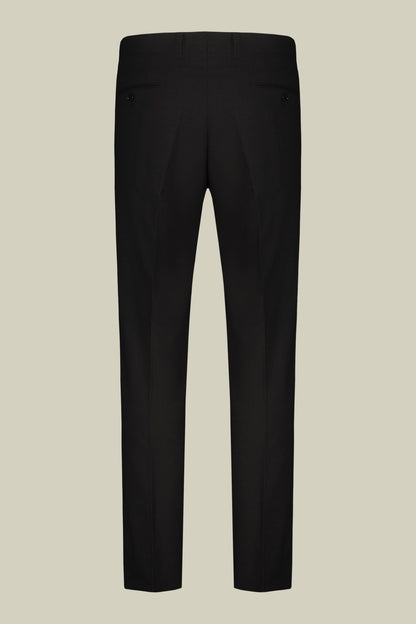 Men's regular fit single-breasted suit in plain fabric