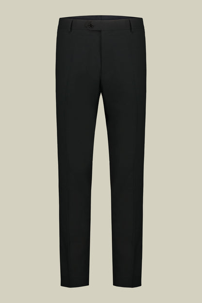 Men's regular fit single-breasted suit in plain fabric