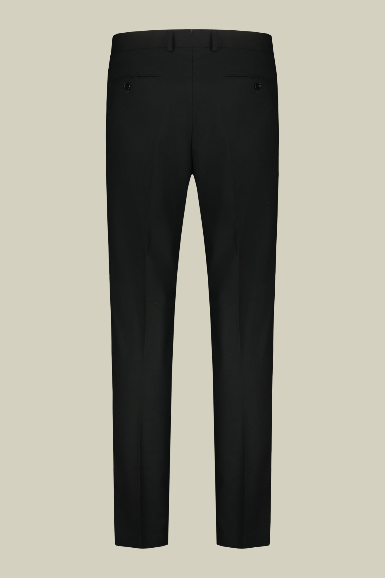 Men's regular fit single-breasted suit in plain fabric