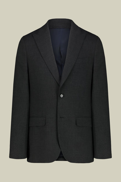 Men's suit with two-button jacket and peak lapel in Prince of Wales check