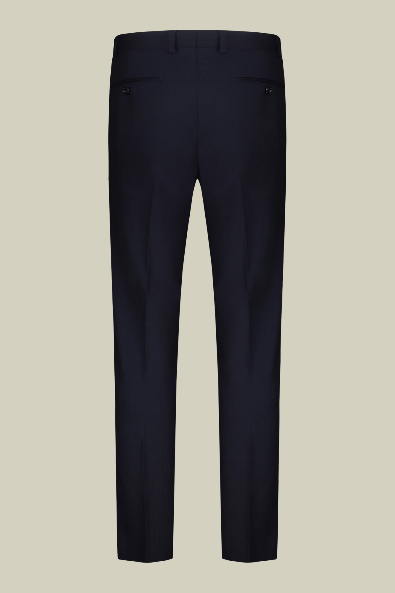 Men's single-breasted suit in herringbone fabric