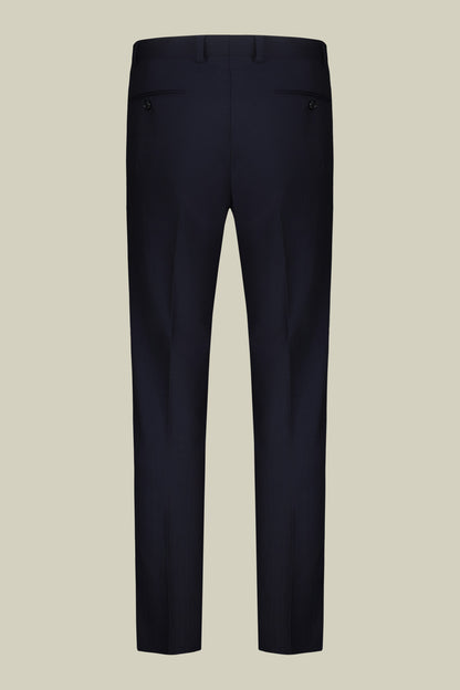 Men's single-breasted suit in herringbone fabric