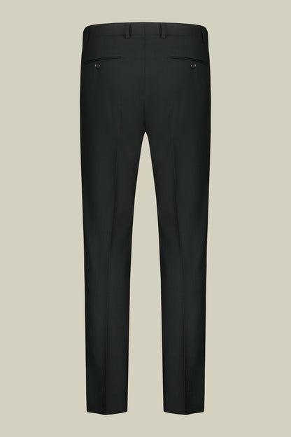 Men's single-breasted suit in herringbone fabric