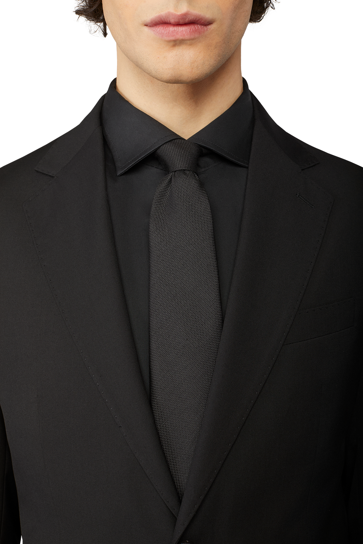 Single-breasted men's suit