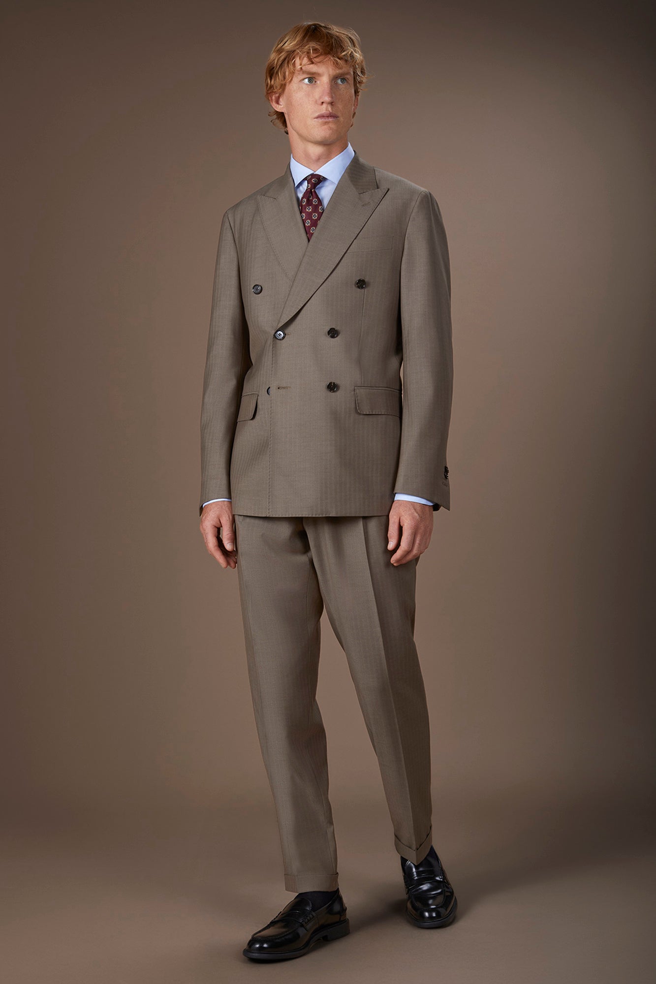Men's shirt with classic collar in slightly elasticized technical fabric suitable for cufflinks