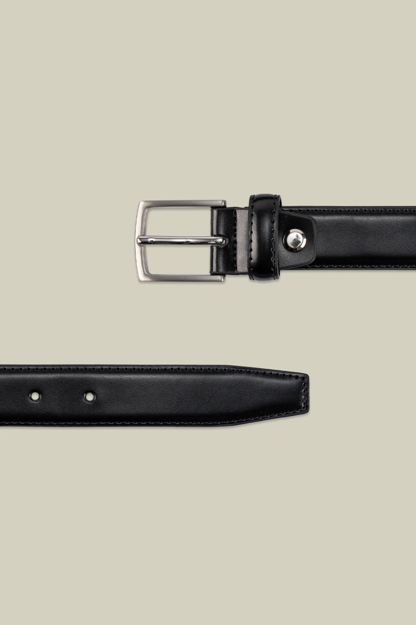 Classic men's belt in 100% leather