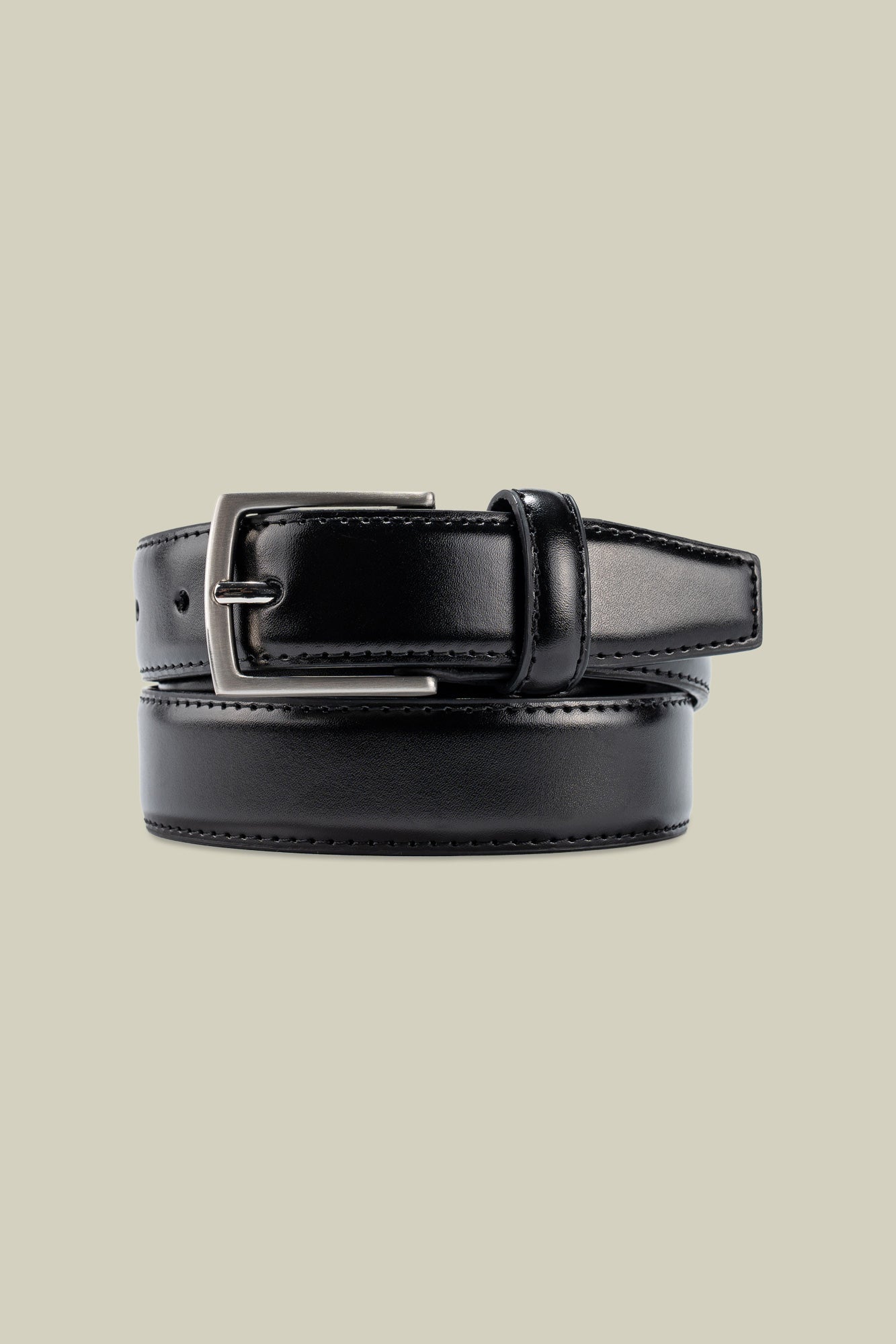 Classic men's belt in 100% leather