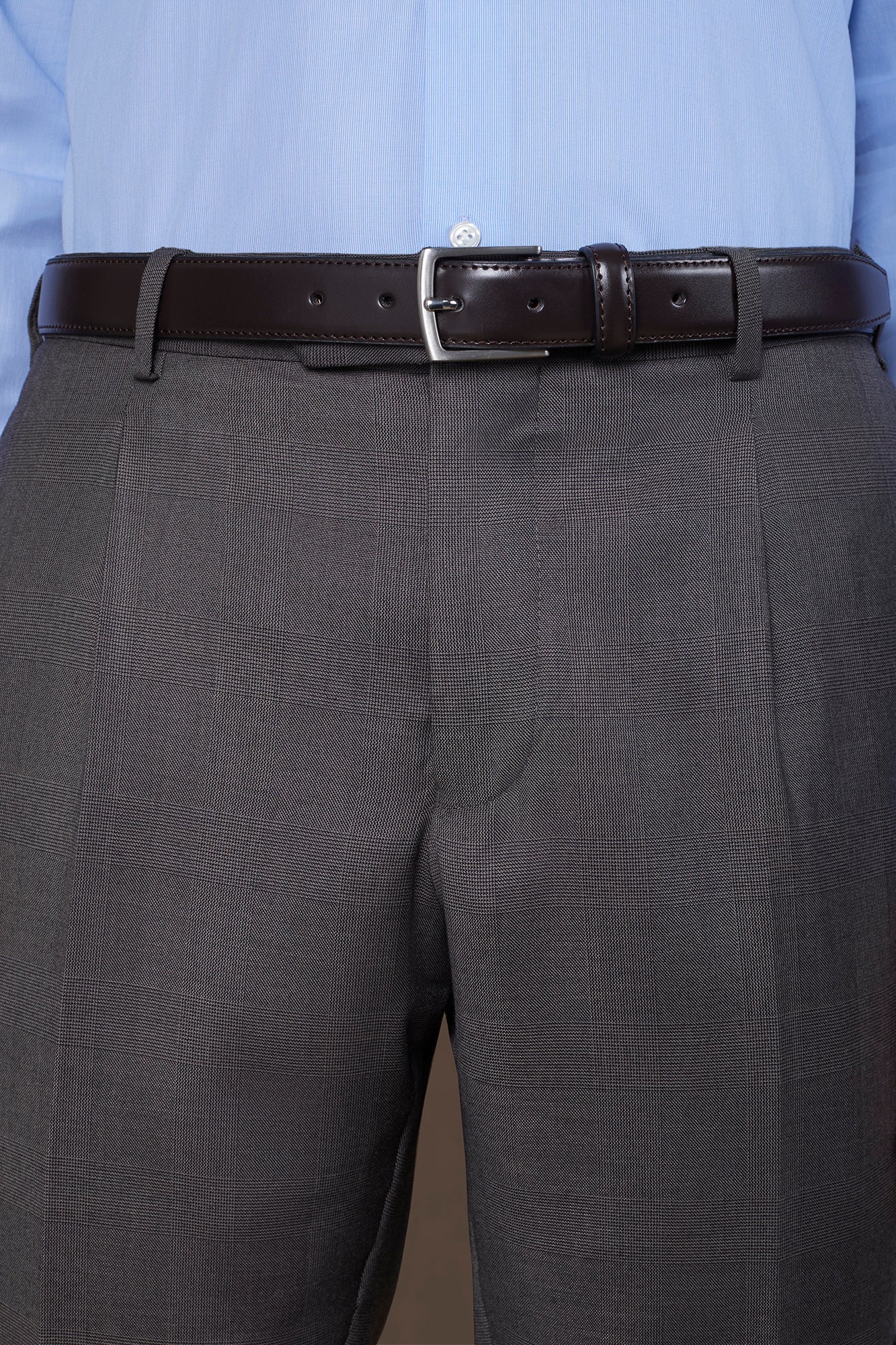 Classic men's belt in 100% leather