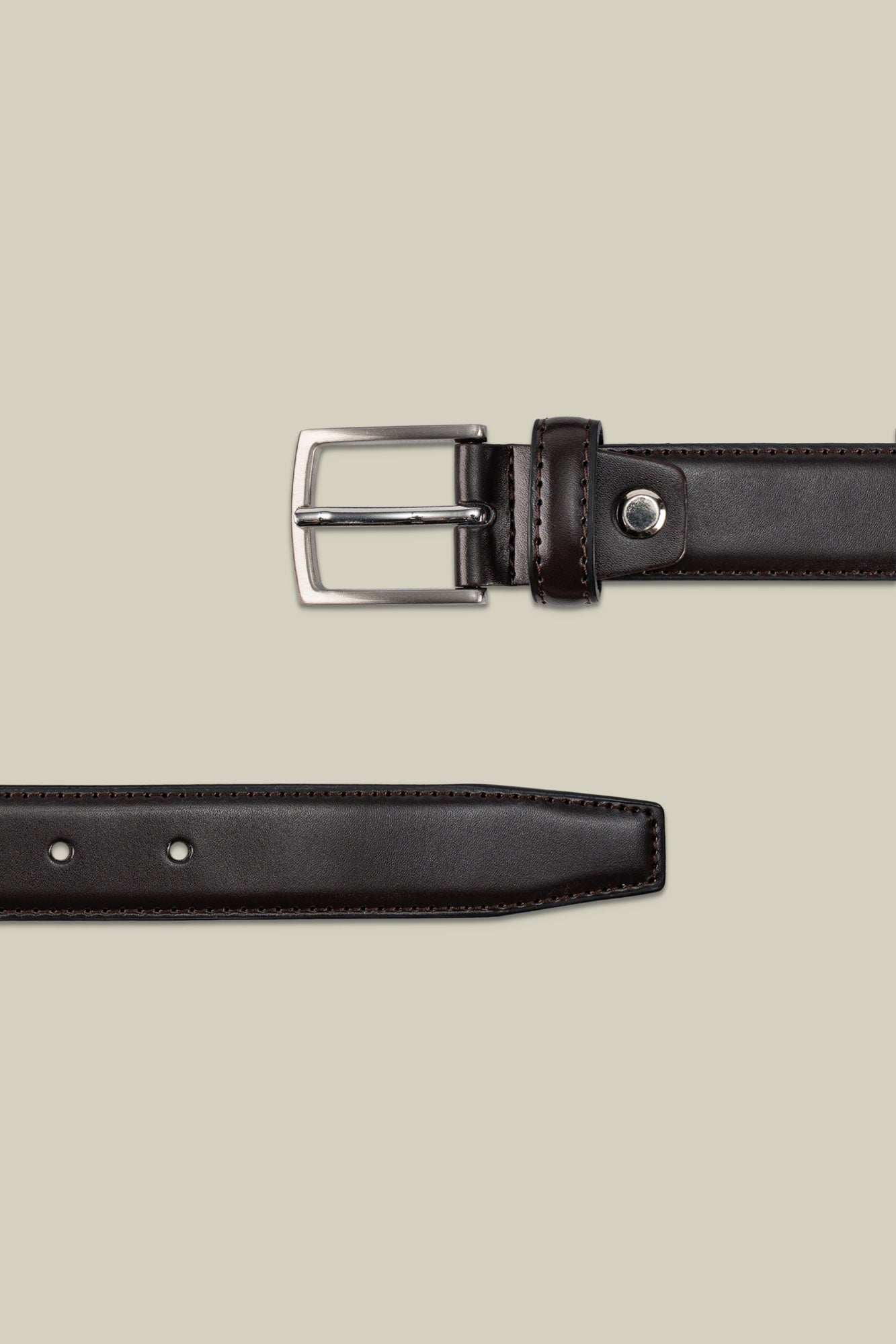 Classic men's belt in 100% leather