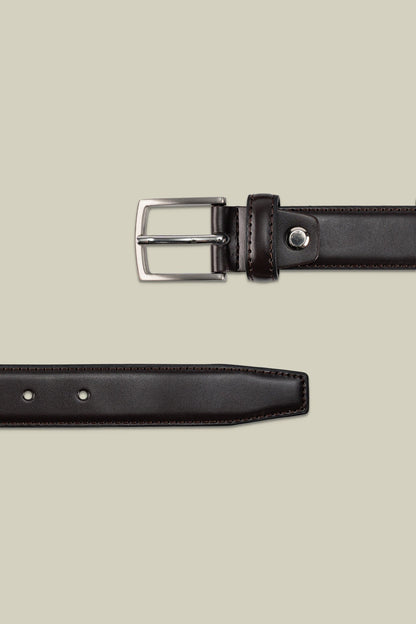 Classic men's belt in 100% leather
