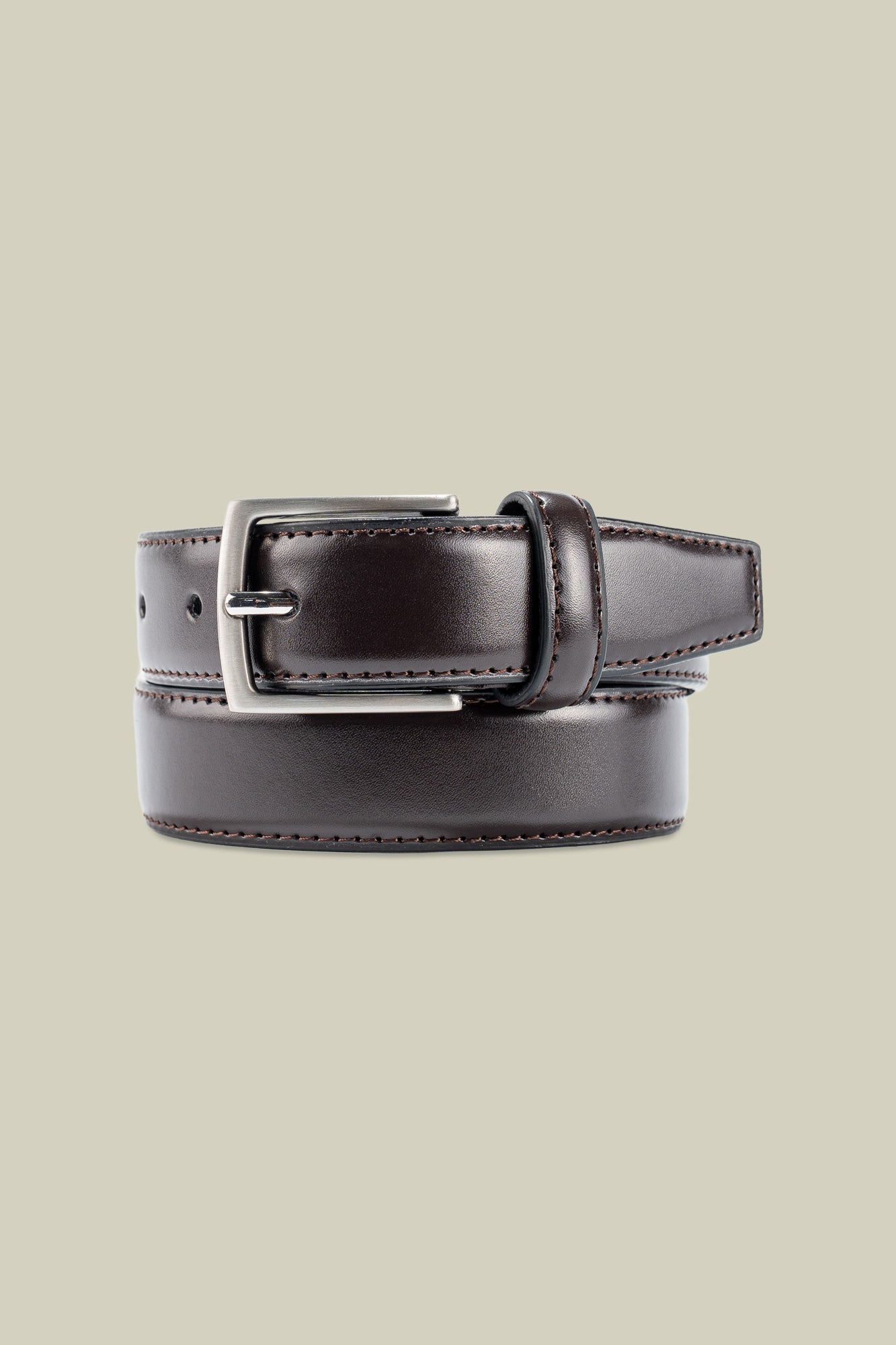 Classic men's belt in 100% leather