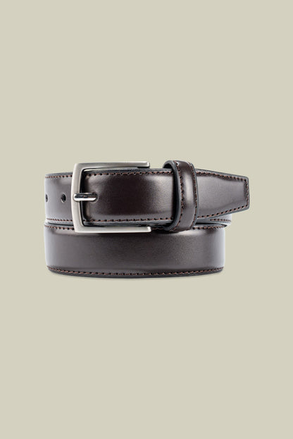 Classic men's belt in 100% leather
