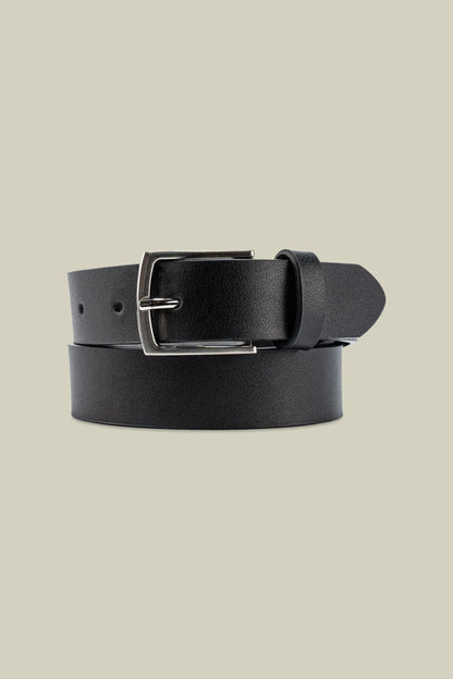 Classic men's belt in 100% leather without stitching