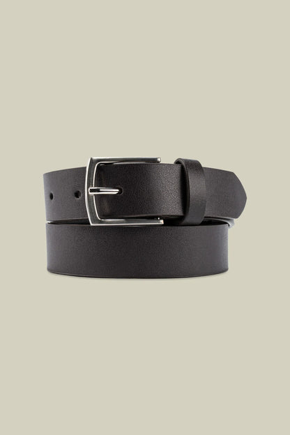 Classic men's belt in 100% leather without stitching