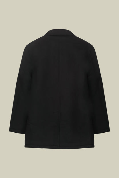 Men's regular fit padded coat with a detachable gilet