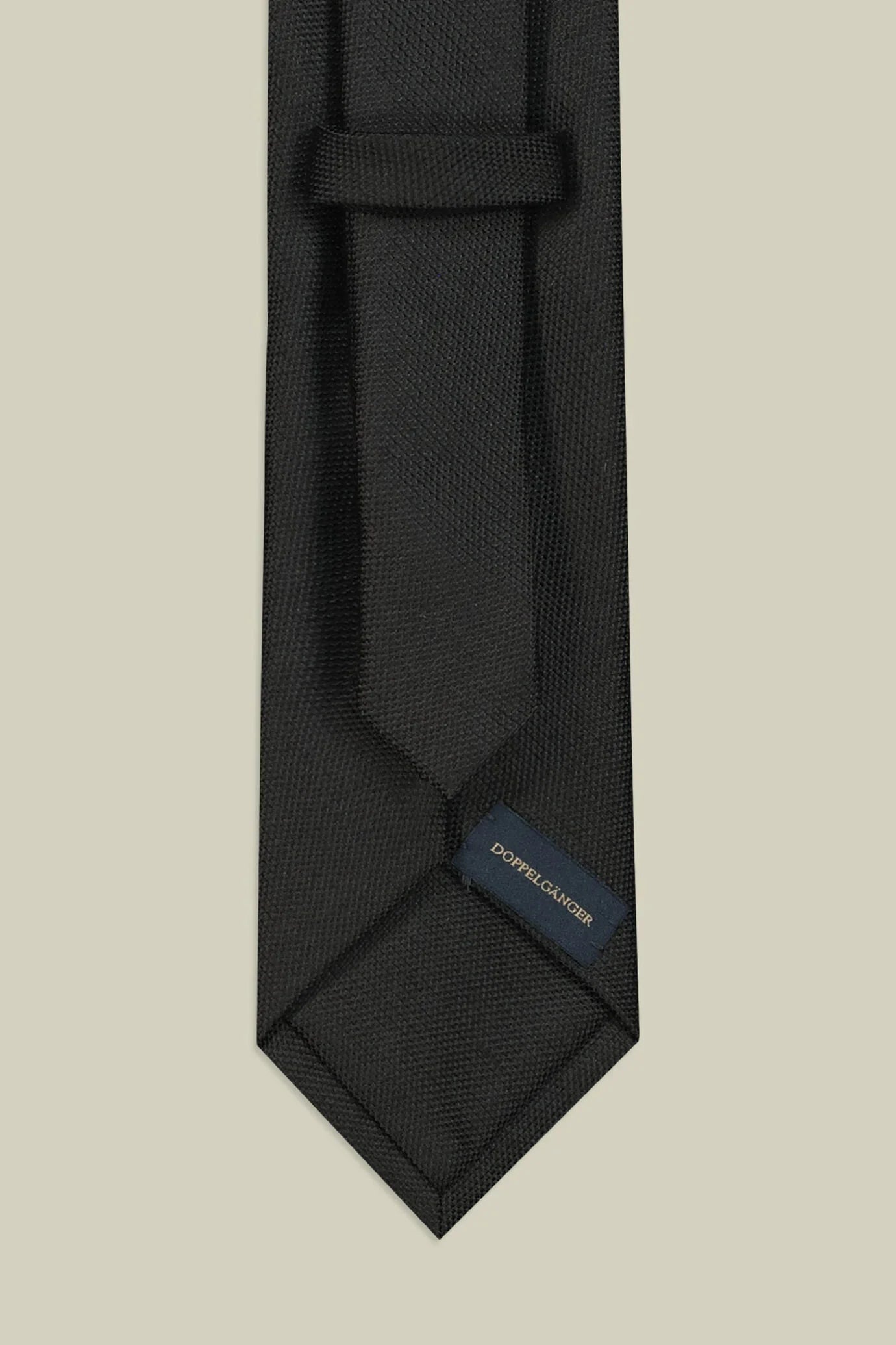 Plain men's tie