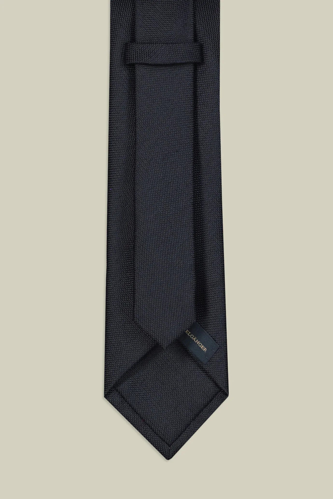 Plain men's tie