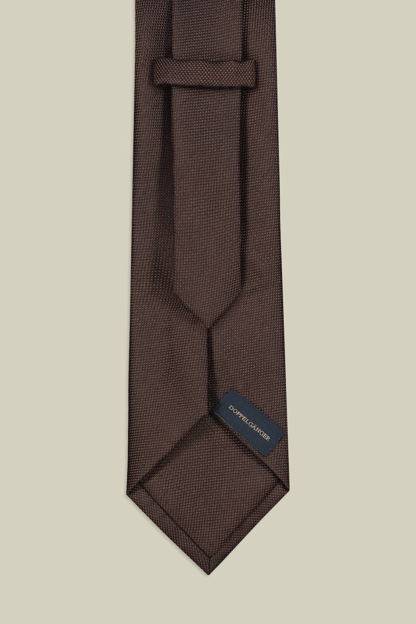 Plain men's tie