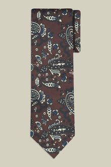 Men's paisley pattern tie