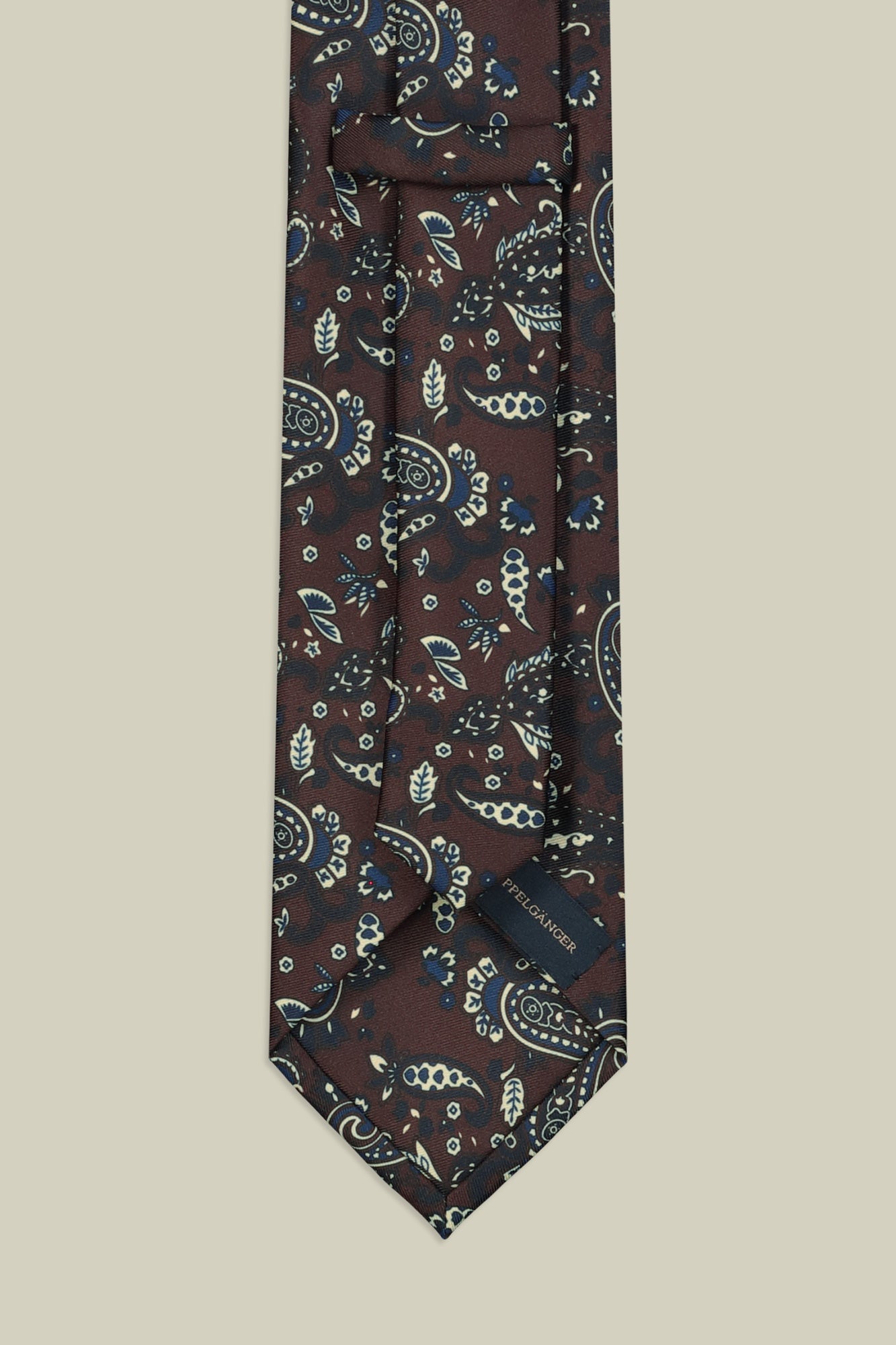 Men's paisley pattern tie