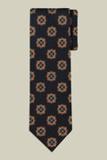 Men's tie with geometric print