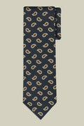 Men's tie with micro pattern