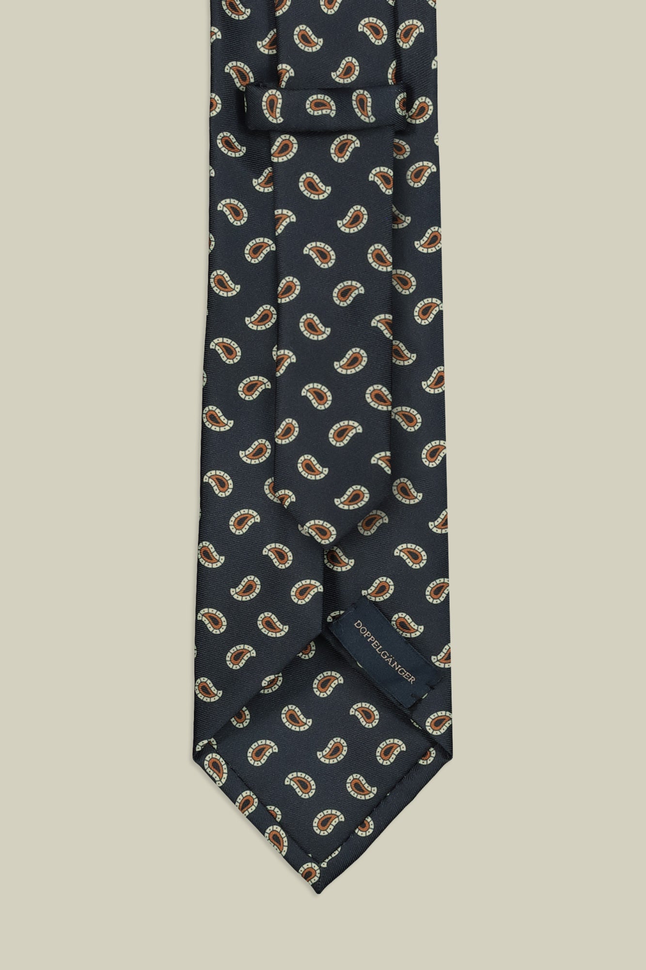 Men's tie with micro pattern