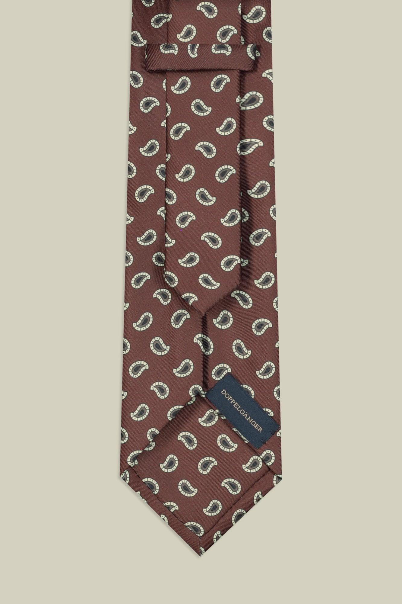 Men's tie with micro pattern