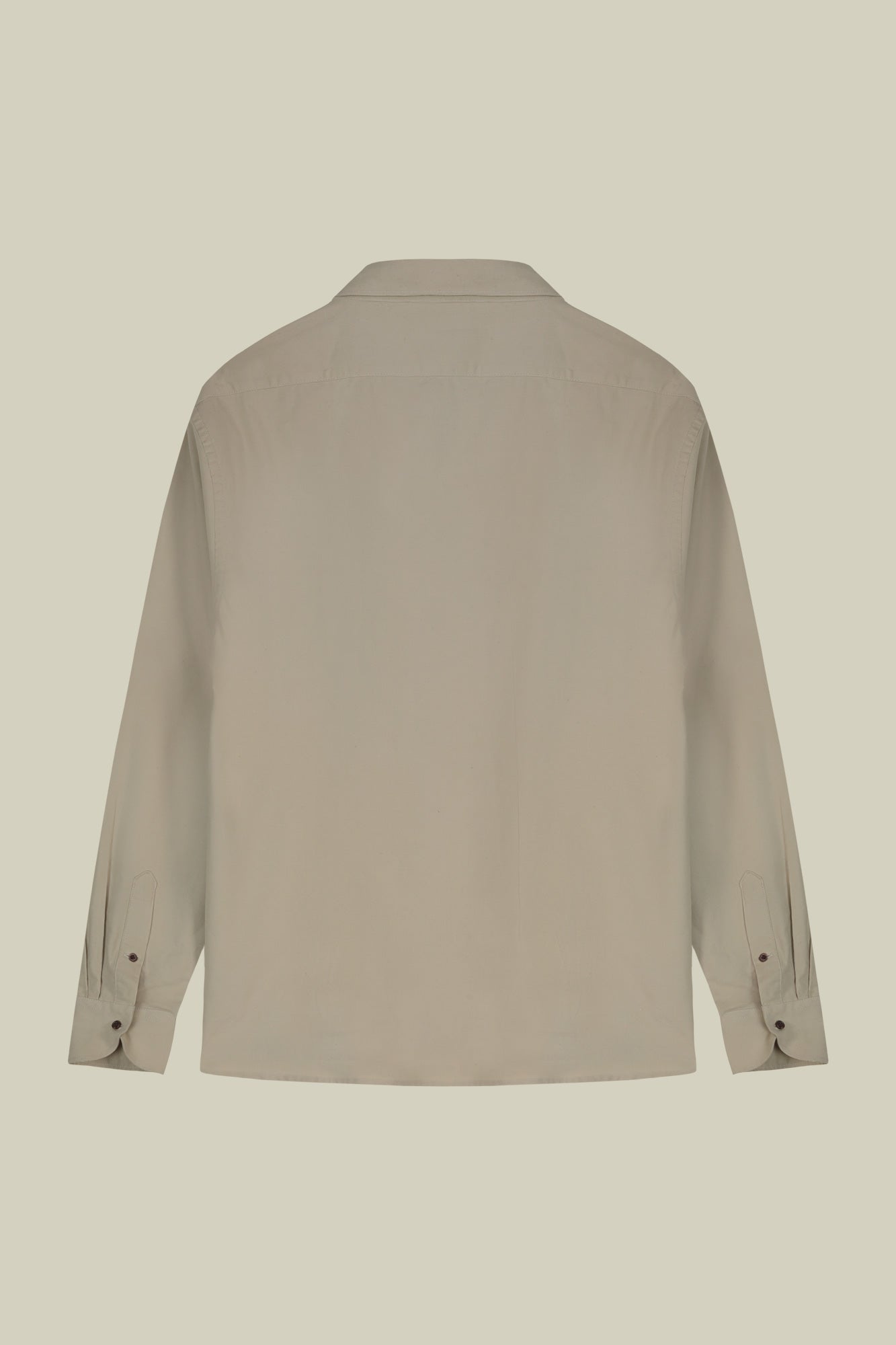 Men's casual shirt in 100% cotton 1000 Stripe velvet fabric plain colour