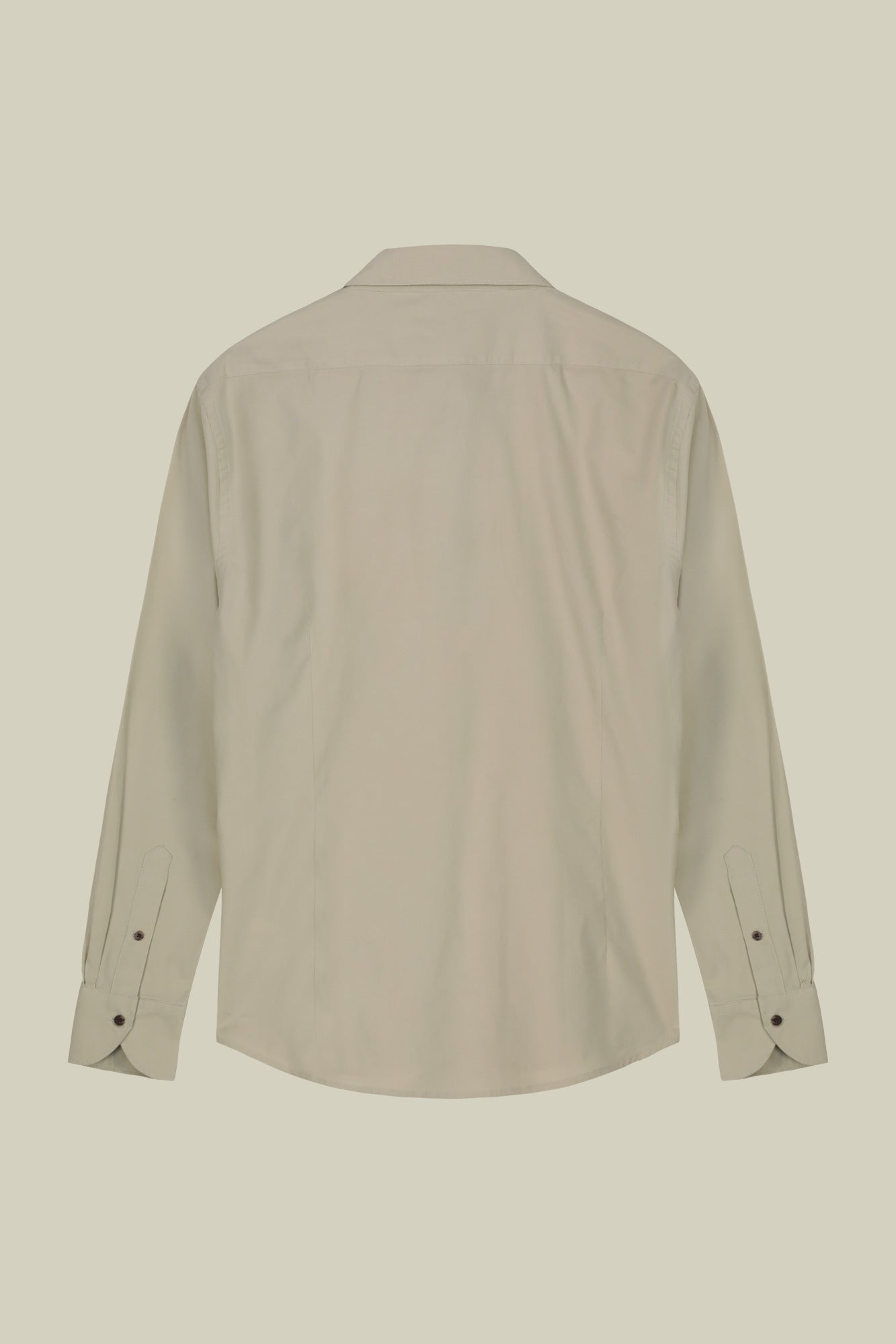 Men's casual shirt in 100% cotton 1000 Stripe velvet fabric plain colour