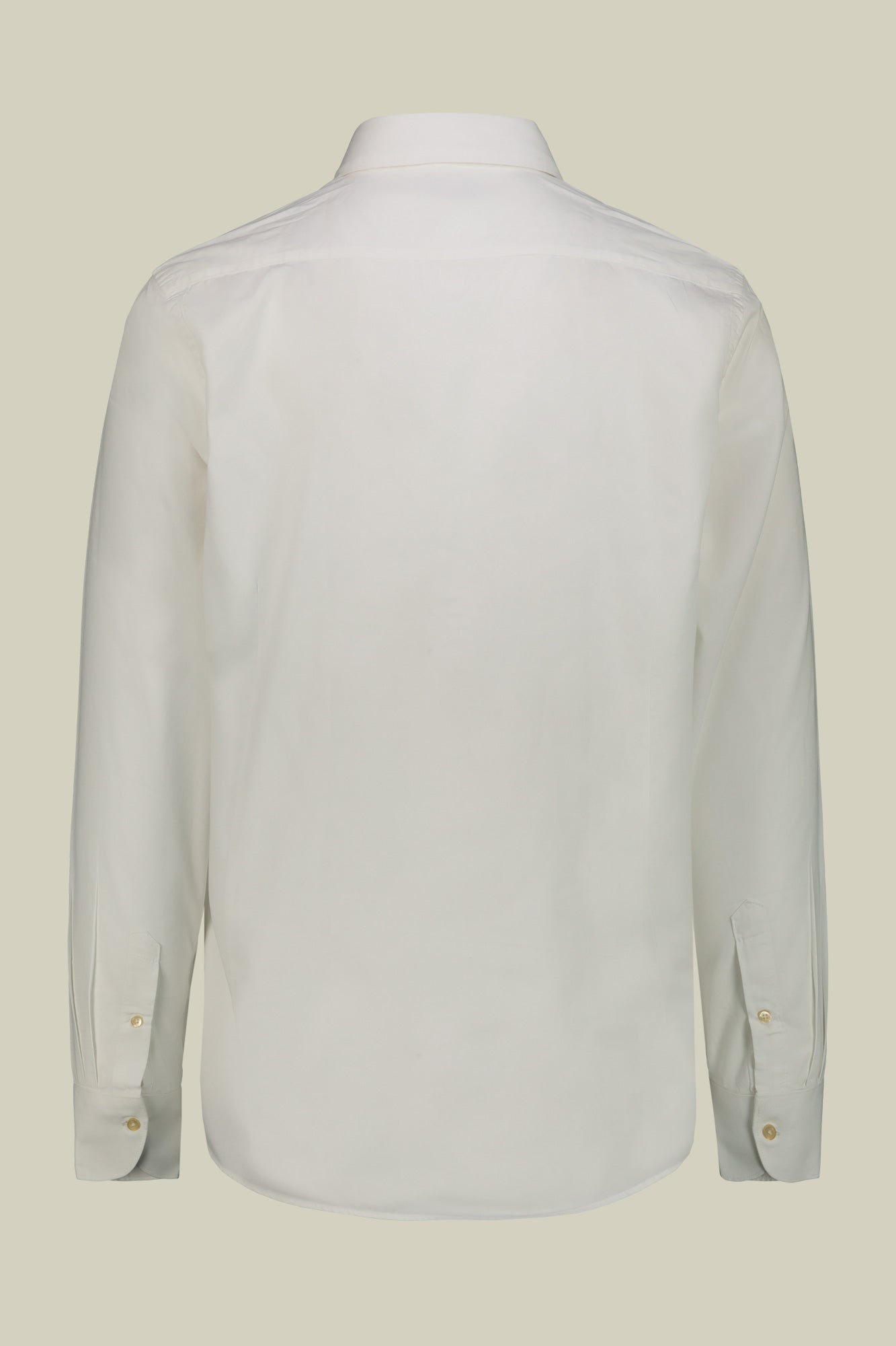 Men's casual shirt with classic collar in 100% cotton gabardine fabric comfort fit