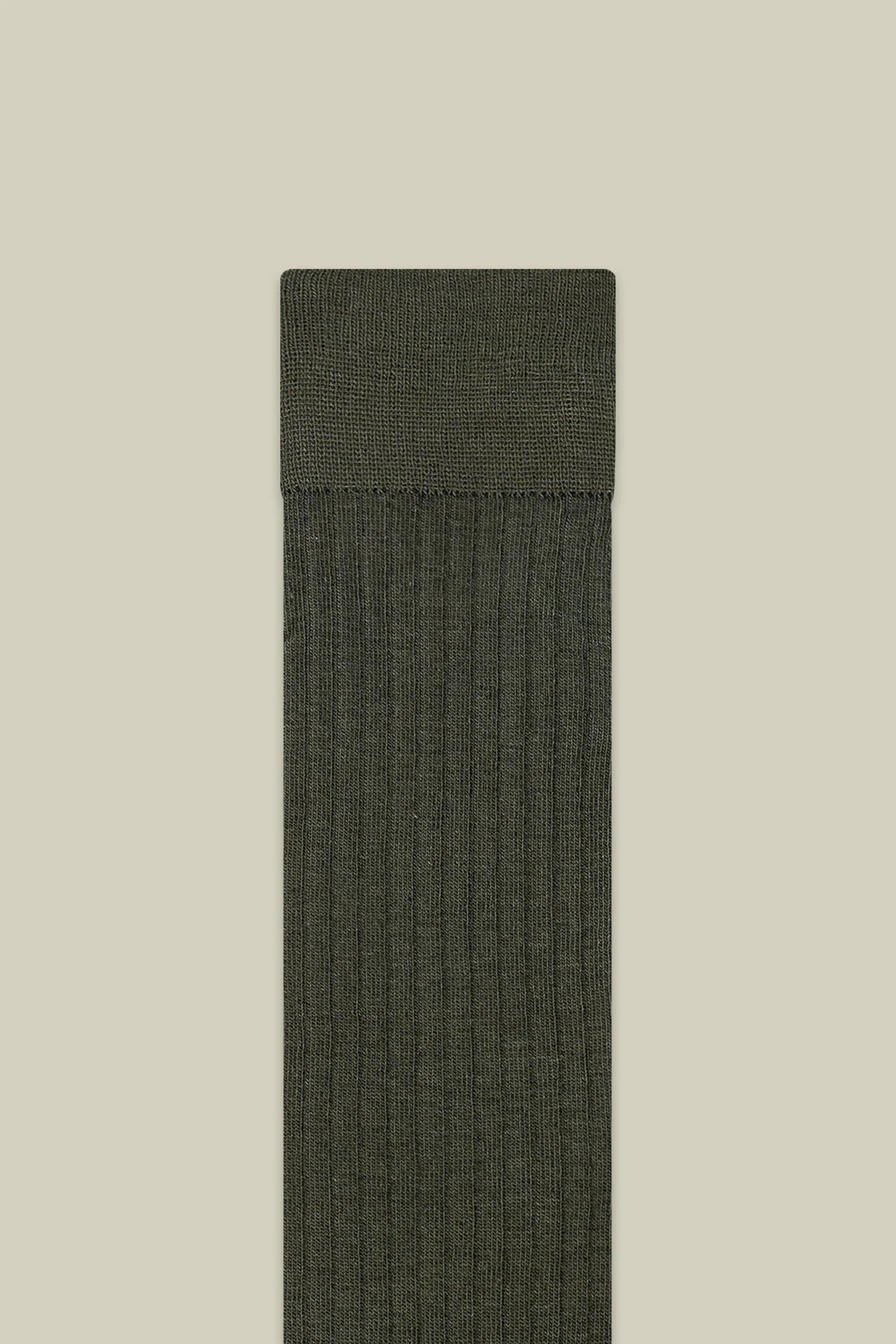 Men's plain ribbed socks