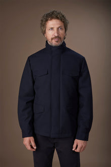 Men's padded jacket in technical fabric regular fit
