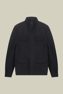 Men's padded jacket in technical fabric regular fit