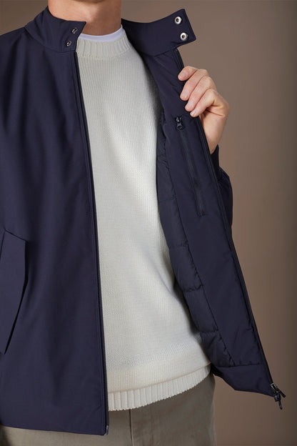 Herrington men's padded jacket in elasticized technical fabric