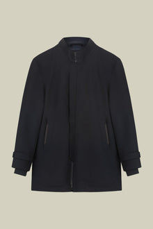 Men's technical padded jacket with removable nylon harness regular fit