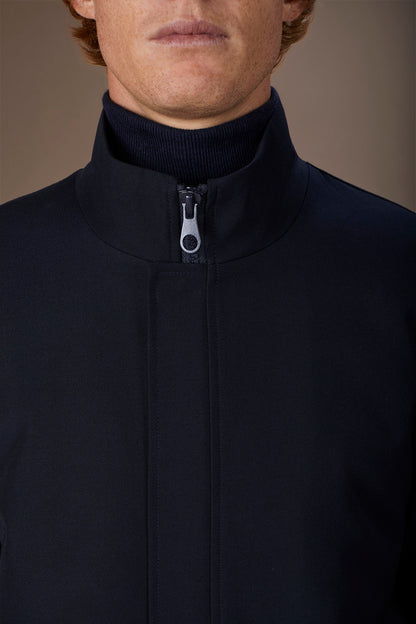 Men's technical padded jacket with removable nylon harness regular fit