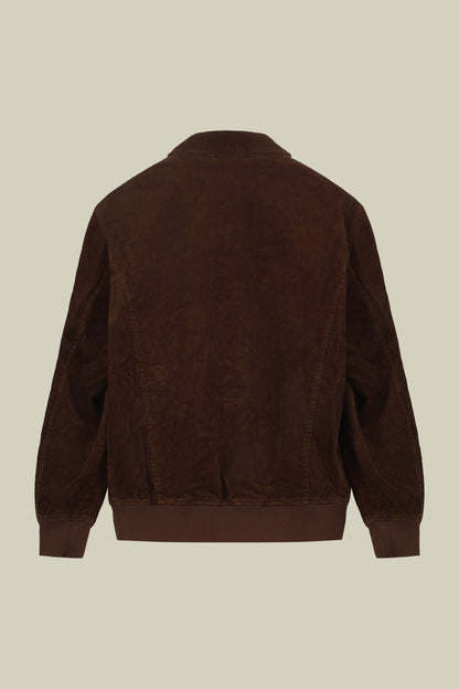 Men's wide corduroy jacket comfort fit