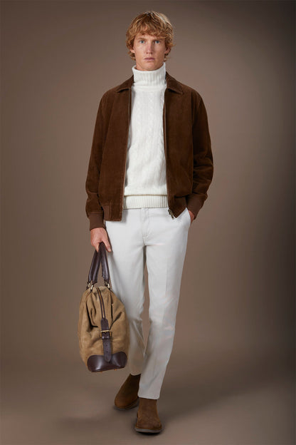 Men's wide corduroy jacket comfort fit