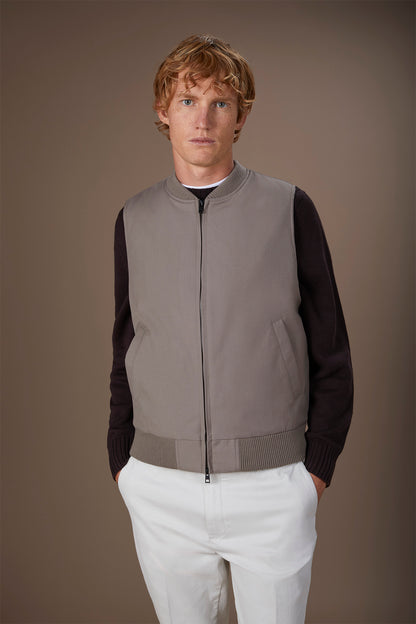 Men's padded sleeveless jacket comfort fit