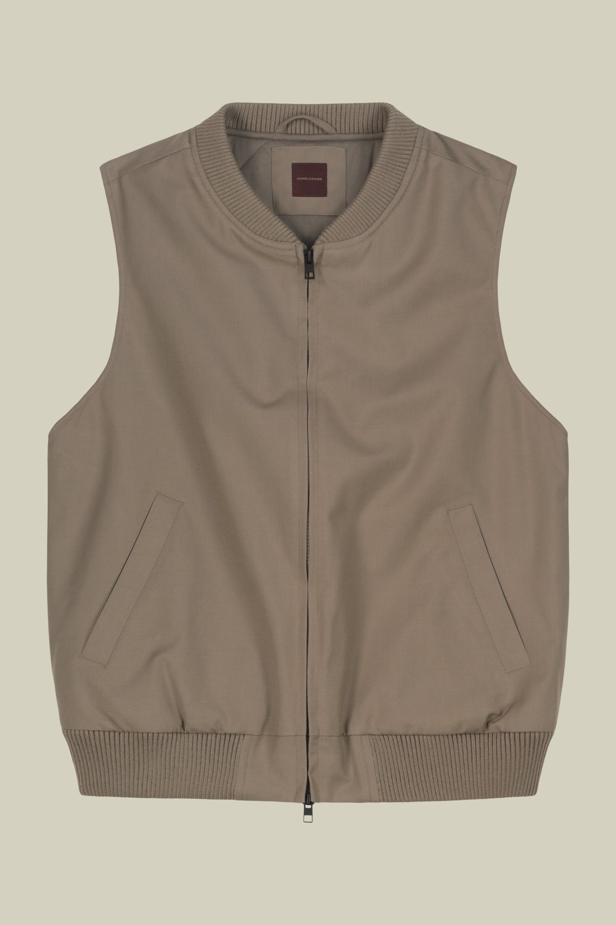 Men's padded sleeveless jacket comfort fit