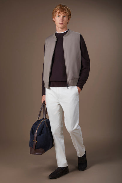 Men's padded sleeveless jacket comfort fit