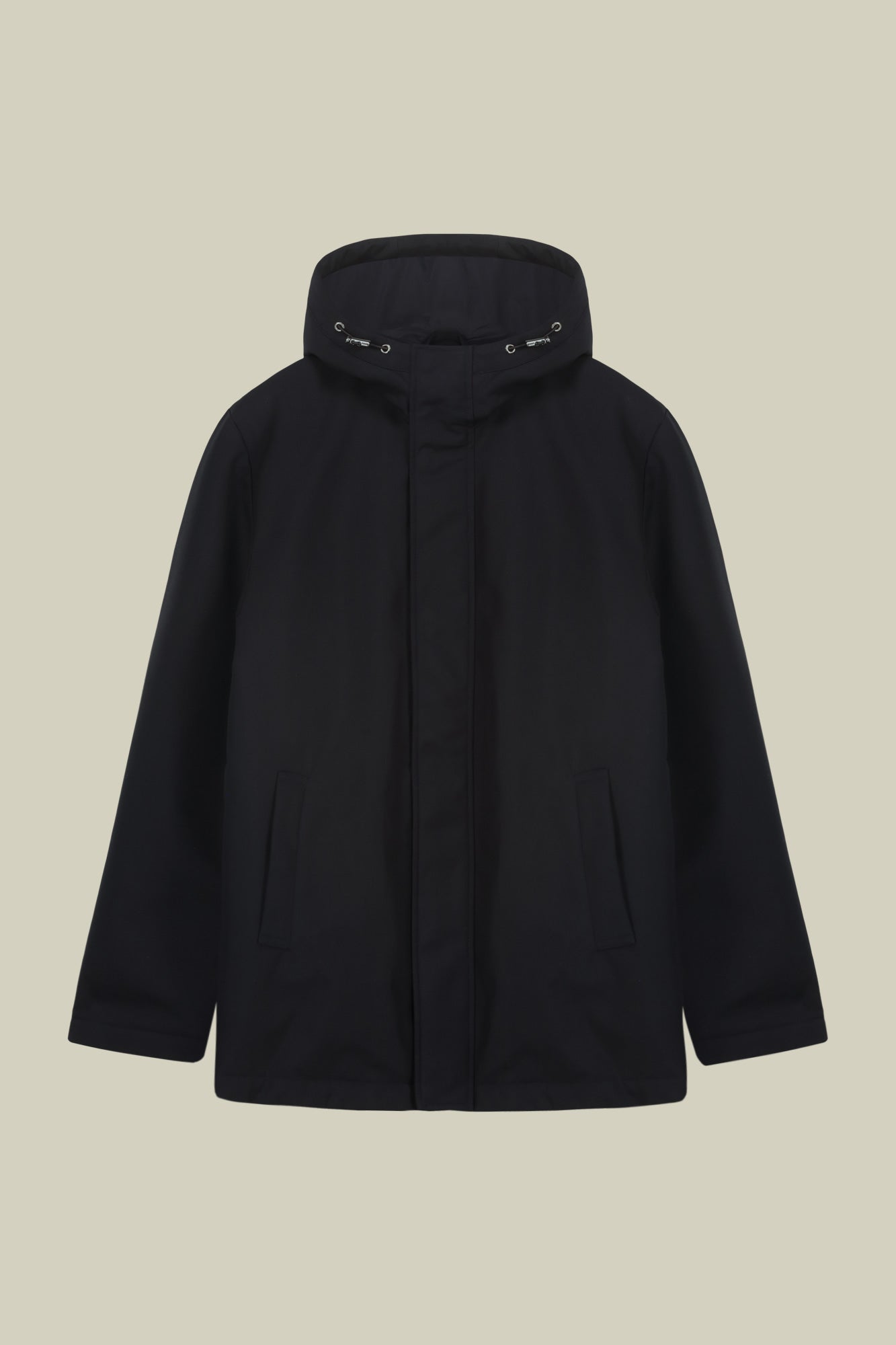 Men's padded jacket in technical fabric regular fit